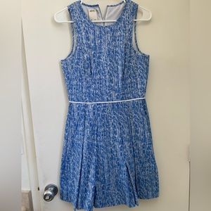 Ali Ro blue and white mini dress